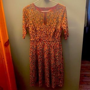 ModCloth Floral Dress
